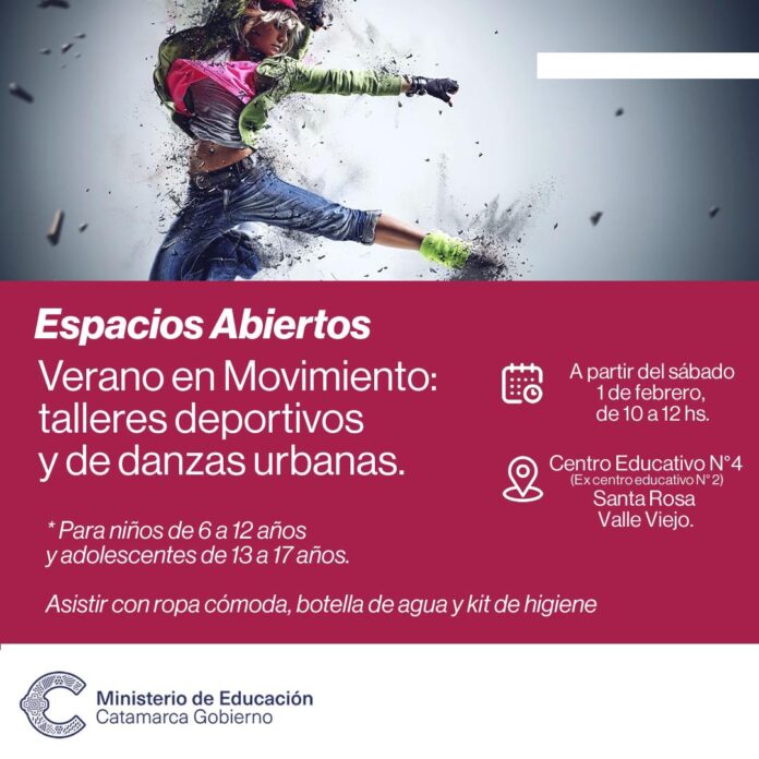Las escuelas abren sus puertas este sábado con actividades recreativas y deportivas (3)