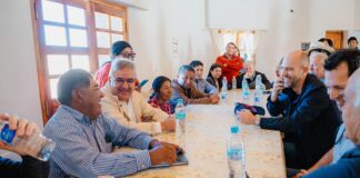 Junto al gobernador, directivos de Loro Piana recorrieron la Puna