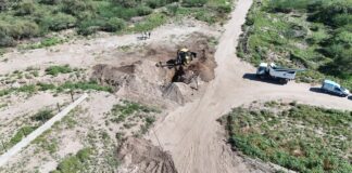 Obras de mejora hídrica en la zona Norte de la Capital