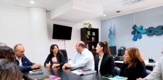 El Director de OSEP recibió a la Ministra de Salud