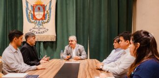 El Gobernador se reunió con las nuevas autoridades de CAMYEN