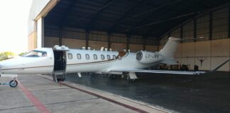 Trasladaron a un bebé de cinco meses en el avión sanitario