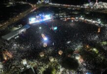 Noche histórica: 40 mil personas bailaron con Damián Córdoba en El Patio