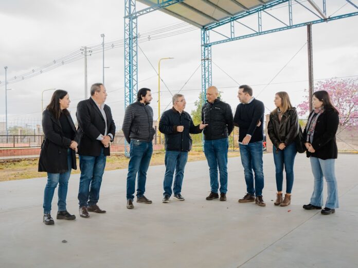 El Auténtico pronto a inaugurar su playón multideportivo (2)