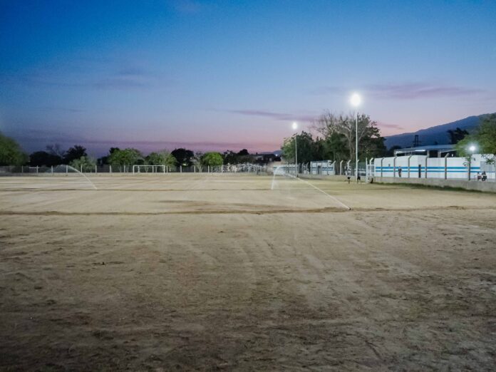 El Gobierno inauguró las obras de infraestructura deportiva en el predio de El Liberal (1)