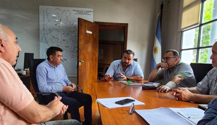 Coordinan obras viales para el Oeste provincial 1