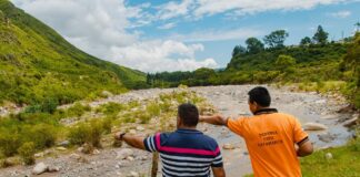 Protección Civil realizó relevamientos y acciones preventivas en Aconquija