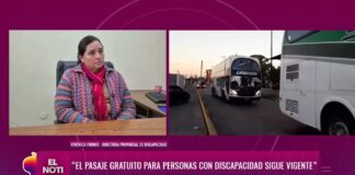 Aclaran dudas sobre el transporte de larga distancia para personas con discapacidad