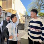 Aníbal Moreno visitó el Centro Terapéutico