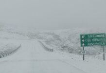 Intensifican las nevadas y se interrumpe el tránsito en rutas provinciales
