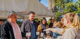 Feria de Productos Orgánicos, una atractiva parada en la plaza principal