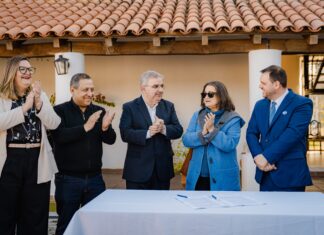 Raúl anunció la construcción de una nueva Hostería para Balcozna