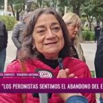 Corpacci cuestionó al Gobierno nacional y habló de un “Estado ausente”