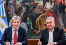 La Provincia firmó convenios con Nación para consolidar la estabilidad fiscal