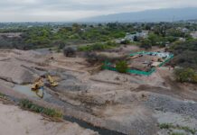 Se puso en marcha una obra para fortalecer el riego en Capayán y el Valle Central