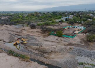 Se puso en marcha una obra para fortalecer el riego en Capayán y el Valle Central