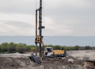 Avanza la obra del Puente de El Pantanillo que mejorará el acceso sur de la Capital