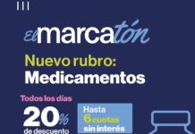Los primeros comercios que adhirieron al Marcatón Medicamentos comenzarán a operar el lunes próximo