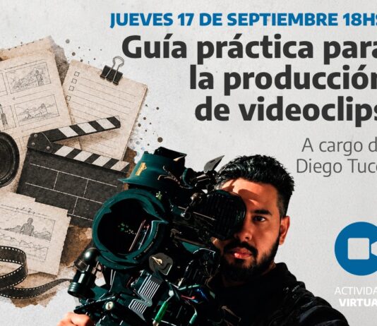 Capacitación virtual para la producción de videoclips