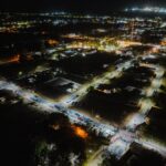 Raúl inauguró pavimentación urbana en Fiambalá y acordó la construcción de una bicisenda