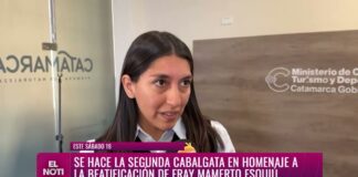 Cabalgata homenaje al Beato Mamerto Esquiú