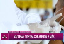 Prevención del sarampión con el operativo de vacunación «Casa x Casa»