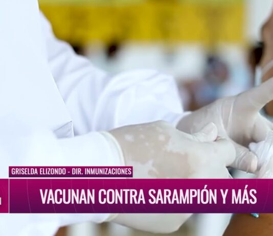 Prevención del sarampión con el operativo de vacunación «Casa x Casa»