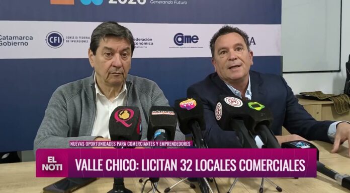 Licitarán más de 30 locales comerciales en Valle Chico