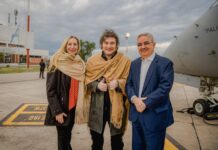 El Gobernador recibió al presidente Javier Milei en su primera visita oficial a Catamarca